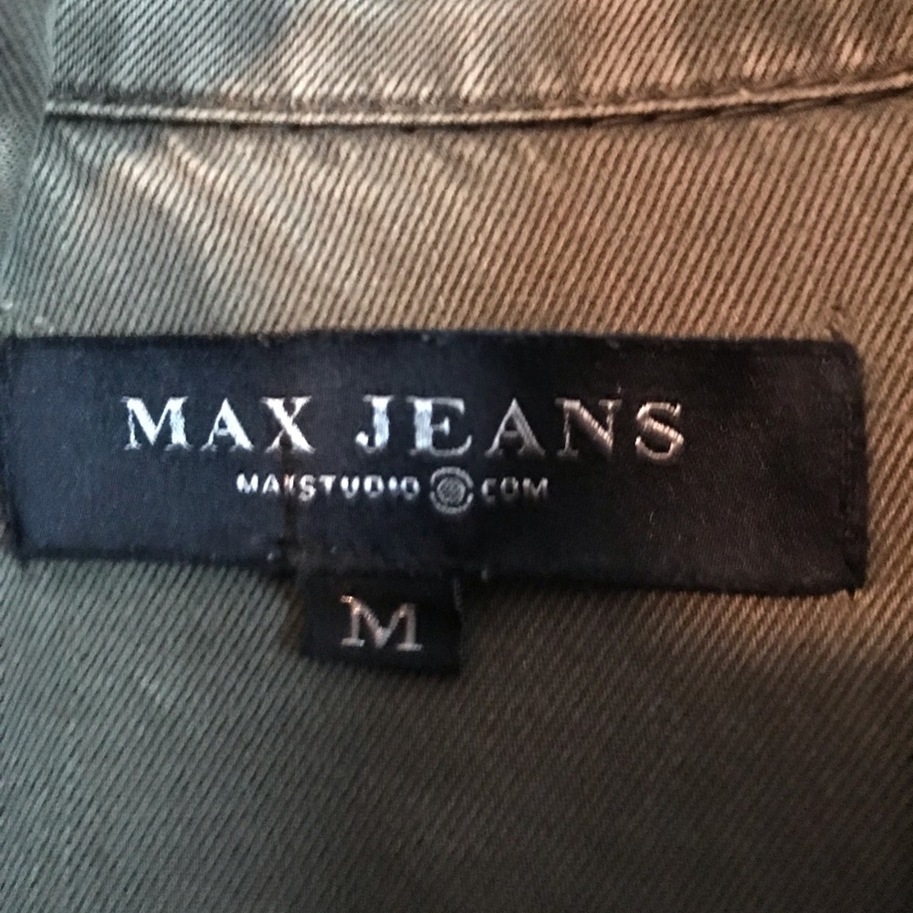 Max Jeans Max Studio Utility Jacket - image 3